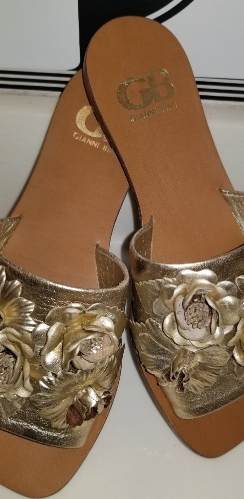 Gianni  Binni new leather sandals